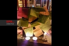   ادای احترام مردم ایران به شهدای آتش نشان ساختمان پلاسکو