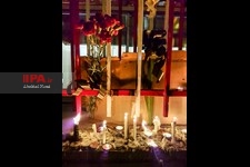   ادای احترام مردم ایران به شهدای آتش نشان ساختمان پلاسکو
