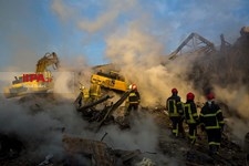   چهارمین روز عملیات امداد و نجات حادثه ساختمان پلاسکو
