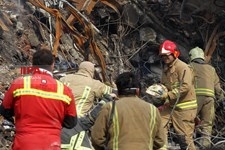   عملیات امداد و نجات ساختمان پلاسکو روز چهارم -2