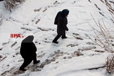   بارش برف زمستانی در تهران 