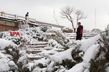   بارش برف زمستانی در تهران 