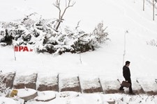   بارش برف زمستانی در تهران 