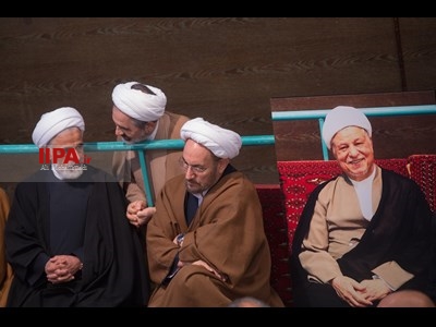 مراسم بزرگداشت آیت‌الله هاشمی رفسنجانی در حسینیه جماران