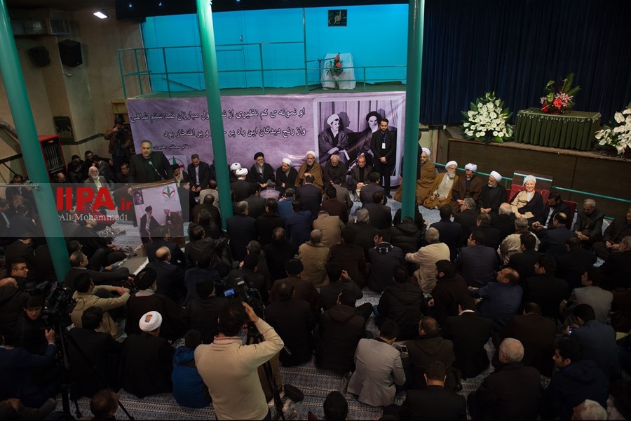   مراسم بزرگداشت آیت‌الله هاشمی رفسنجانی در حسینیه جماران