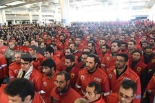   تشییع پیکر شهدای آتش‌نشان حادثه پلاسکو-1