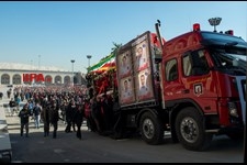    تشییع پیکر شهدای آتش‌نشان حادثه پلاسکو 3