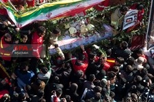    تشییع پیکر شهدای آتش‌نشان حادثه پلاسکو 3