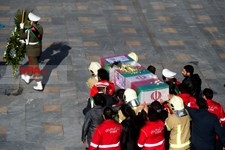    تشییع پیکر شهدای آتش‌نشان حادثه پلاسکو 3