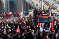    تشییع پیکر شهدای آتش‌نشان حادثه پلاسکو 3