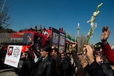    تشییع پیکر شهدای آتش‌نشان حادثه پلاسکو 3