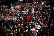    تشییع پیکر شهدای آتش‌نشان حادثه پلاسکو 3