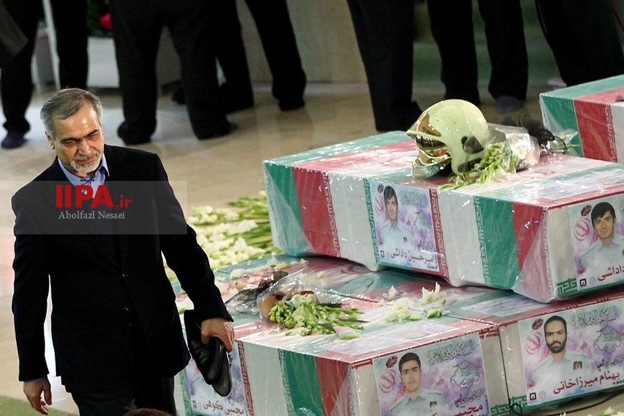   تشییع پیکر شهدای آتش‌نشان حادثه پلاسکو2