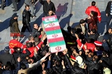   تشییع پیکر شهدای آتش‌نشان حادثه پلاسکو2
