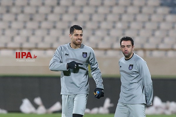 تمرین تیم السد قطر پیش از بازی با استقلال تهران