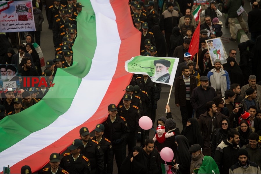   راهپیمایی 22 بهمن در تهران 