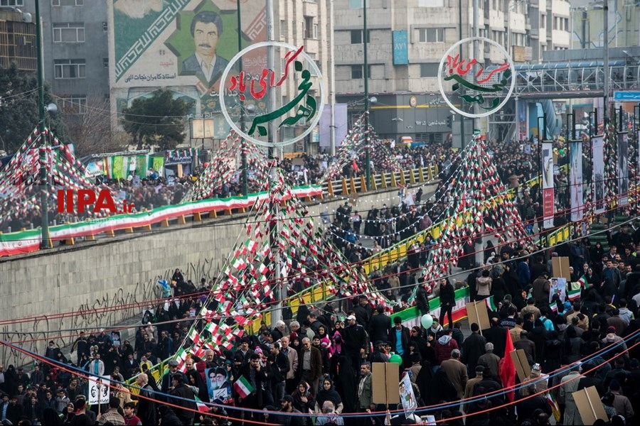   راهپیمایی 22 بهمن در تهران 