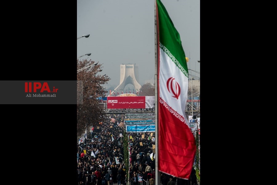   راهپیمایی 22 بهمن در تهران 