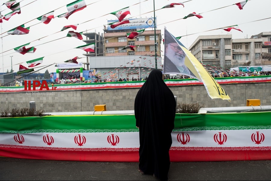   راهپیمایی 22 بهمن در تهران 