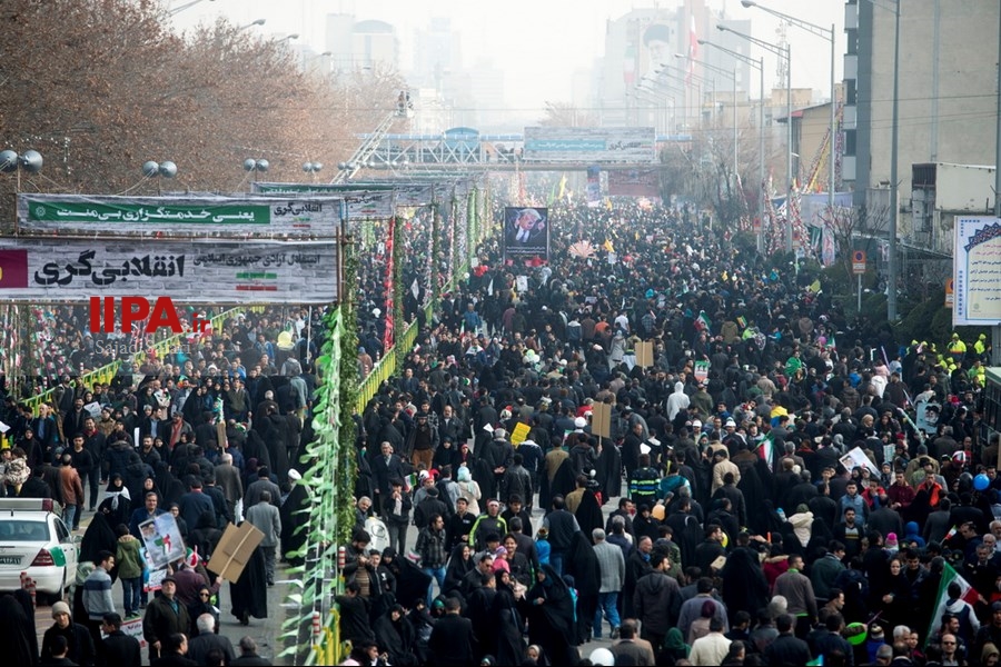   راهپیمایی 22 بهمن در تهران