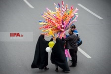   در حاشیه  راهپیمایی 22 بهمن در تهران 