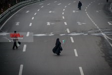   در حاشیه  راهپیمایی 22 بهمن در تهران 