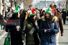   در حاشیه  راهپیمایی 22 بهمن در تهران 