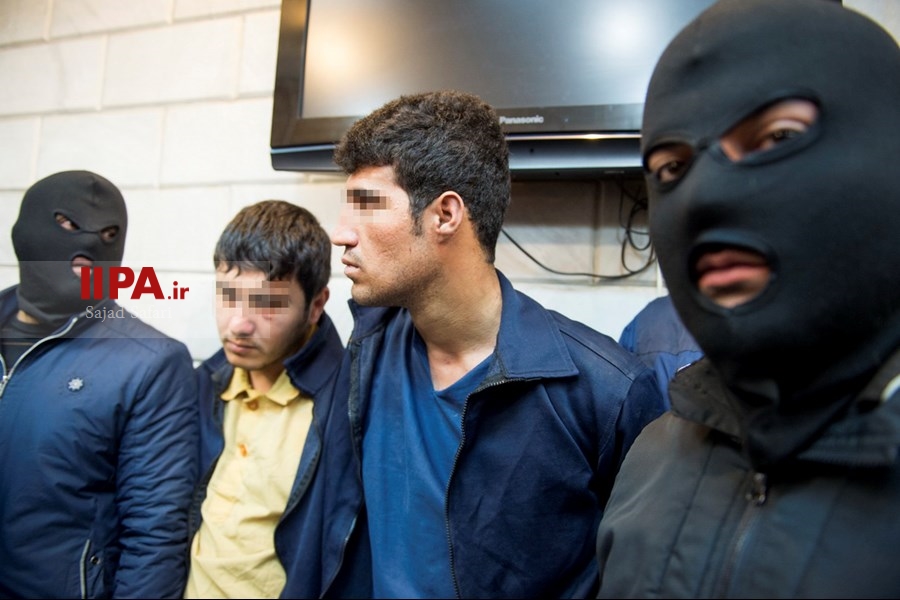   بازسازی صحنه سرقت مسلحانه از صرافی