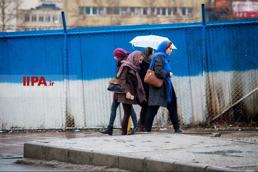   باران امروز در تهران