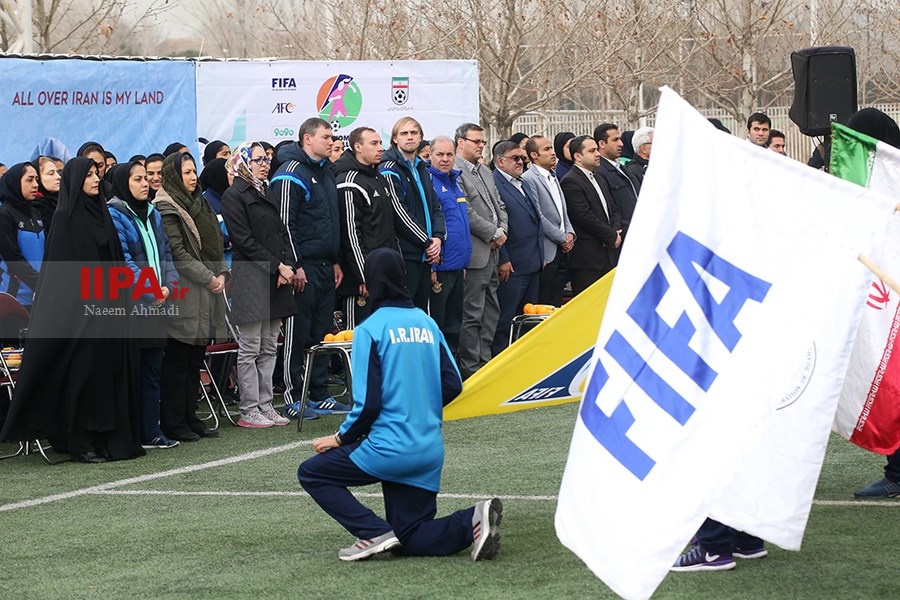   مراسم روز جهانی فوتبال زنان