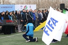  مراسم روز جهانی فوتبال زنان