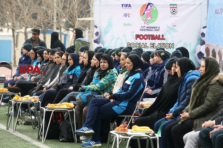   مراسم روز جهانی فوتبال زنان