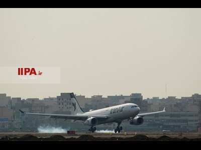 ورود دومین فروند هواپیمای ایرباس به ناوگان ایران ایر