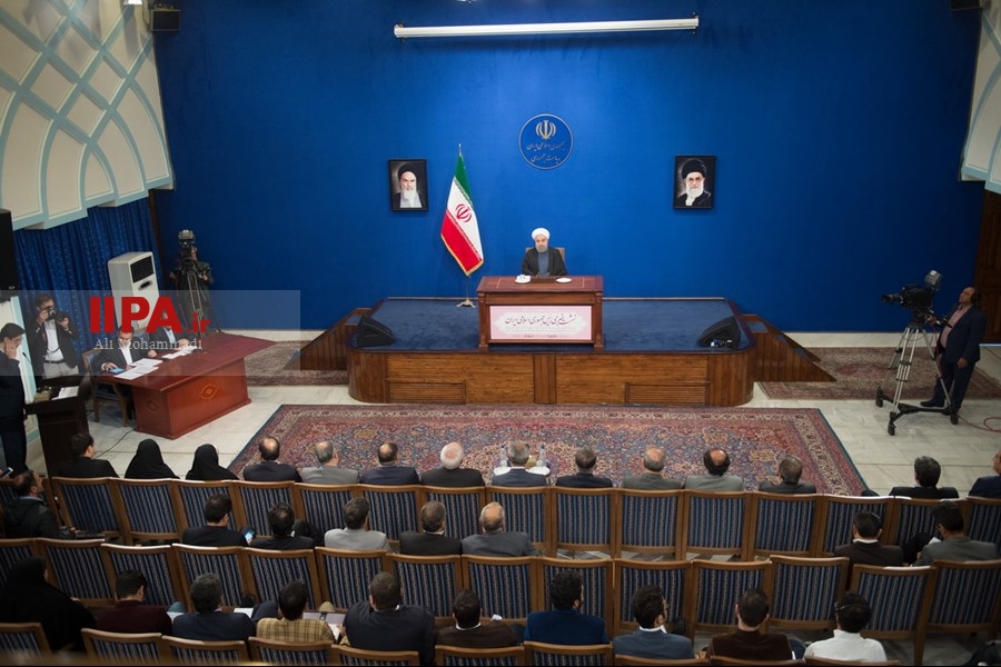   نشست خبری رئیس جمهور