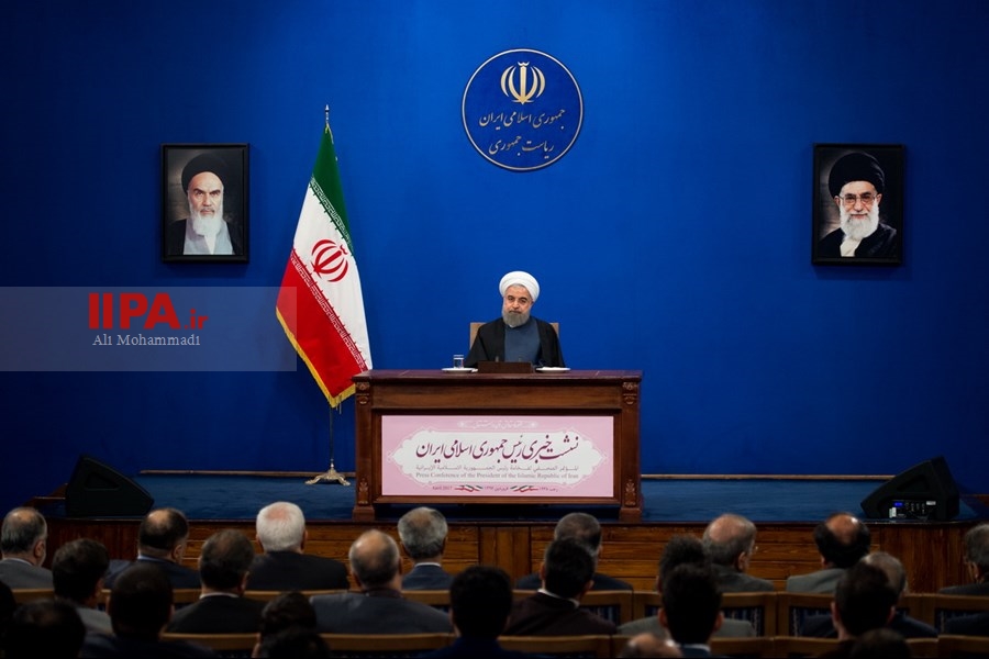   نشست خبری رئیس جمهور