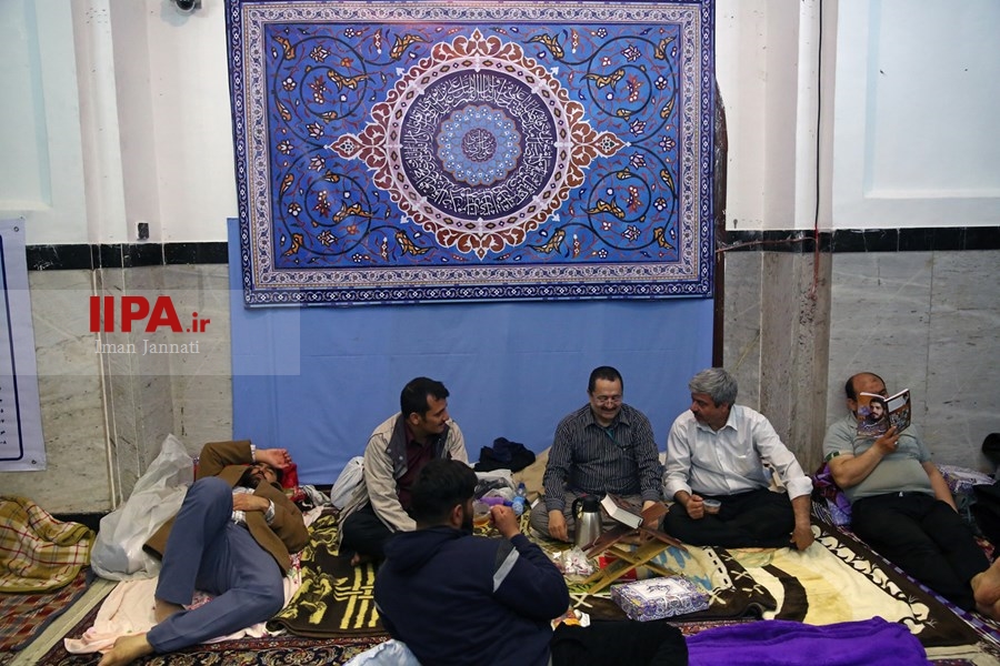   آئین معنوی اعتکاف در مسجد گوهرشاد حرم مطهر رضوی