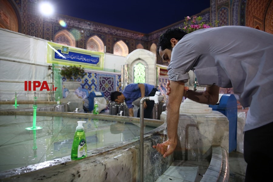   آئین معنوی اعتکاف در مسجد گوهرشاد حرم مطهر رضوی
