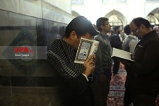   آئین معنوی اعتکاف در مسجد گوهرشاد حرم مطهر رضوی