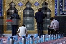   آئین معنوی اعتکاف در مسجد گوهرشاد حرم مطهر رضوی