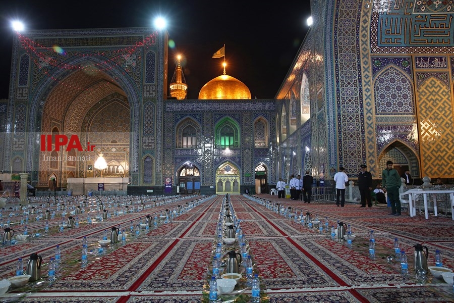   آئین معنوی اعتکاف در مسجد گوهرشاد حرم مطهر رضوی