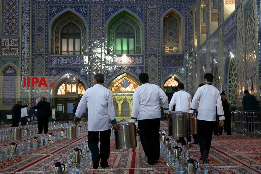   آئین معنوی اعتکاف در مسجد گوهرشاد حرم مطهر رضوی