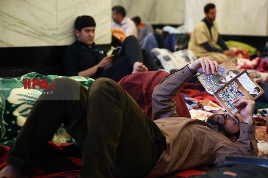   آئین معنوی اعتکاف در مسجد گوهرشاد حرم مطهر رضوی