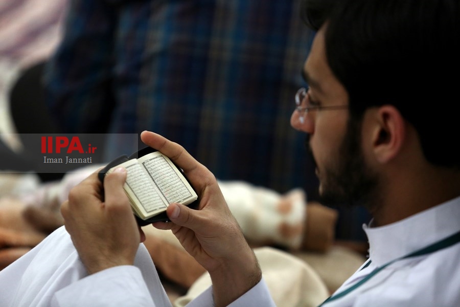   آئین معنوی اعتکاف در مسجد گوهرشاد حرم مطهر رضوی