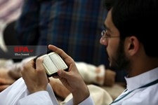   آئین معنوی اعتکاف در مسجد گوهرشاد حرم مطهر رضوی