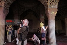   گردشگران خارجی در شیراز 