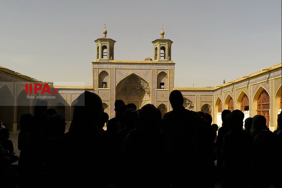   گردشگران خارجی در شیراز 