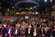   اولین گردهمایی جوانان حامی حسن روحانی